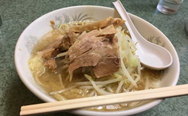 ラーメン二郎 青森のほたて